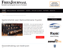 Tablet Screenshot of friesjournaal.nl